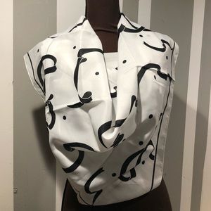 30’ inches square scarf ,made in Italy. Polyester